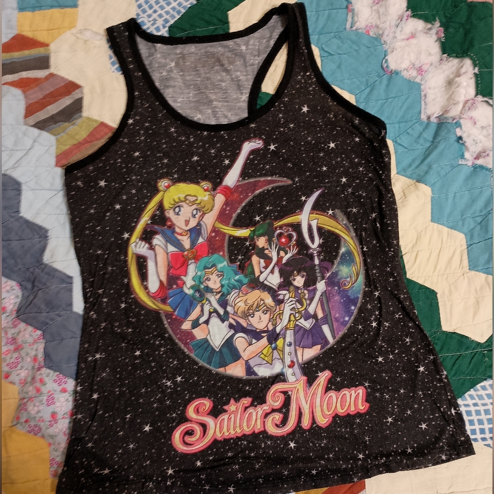 Sailor Moon Outer Senshit Tie Dye Tank